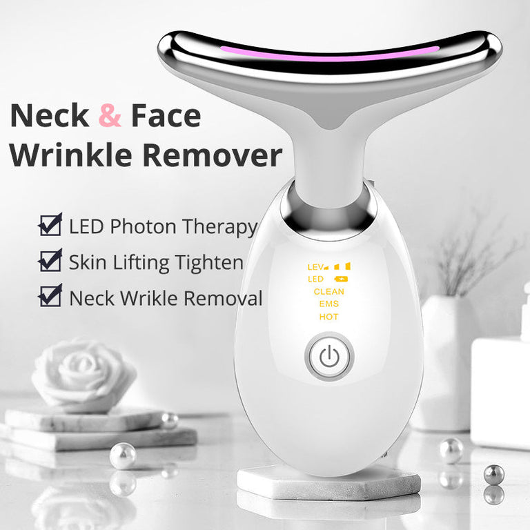 Masseur visage EMS LED - vue détail