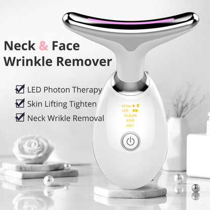 Masseur visage EMS LED - vue détail