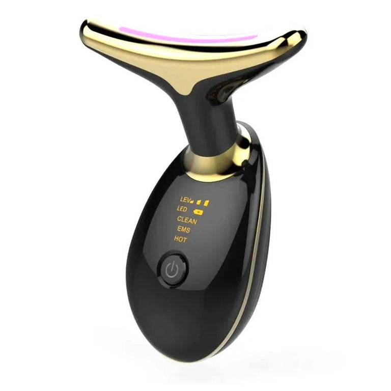 Masseur visage EMS LED - poignée