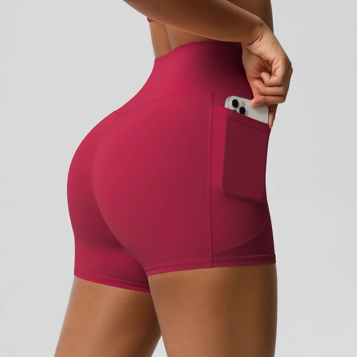 Short sculptant Taille Haute avec poches