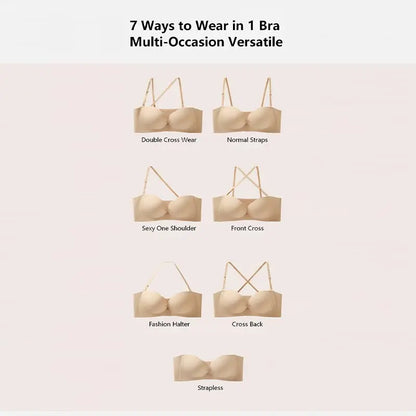Soutien-gorge push-up sans bretelles - vue 4