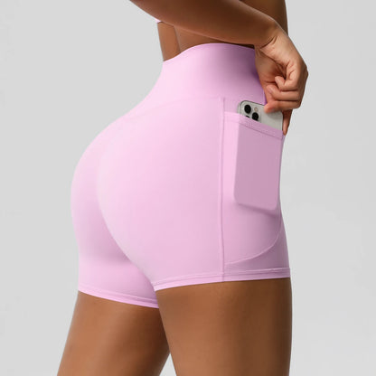 Short sculptant Taille Haute avec poches